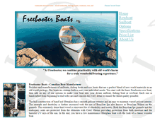 Tablet Screenshot of freebooterboats.com